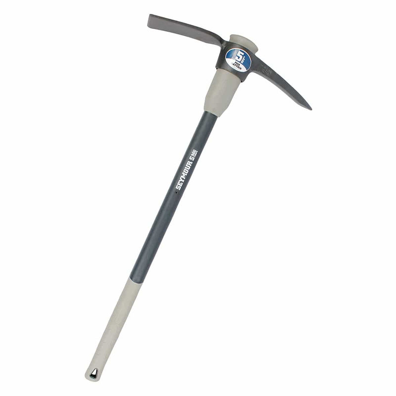 Seymour Pick Mattock 5 lb with 36" Fiberglass Handle