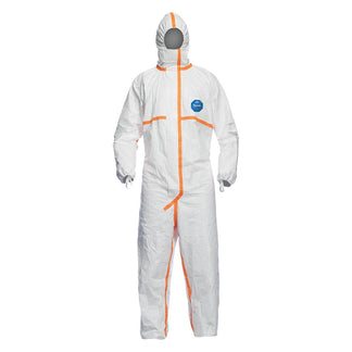 DuPont Tyvek 800 Hooded Coveralls with Elastic Wrists & Ankles
