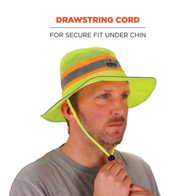 Ergodyne Chill-Its 8935CT Enhanced Visibility Evaporative Hi-Vis Ranger Hat