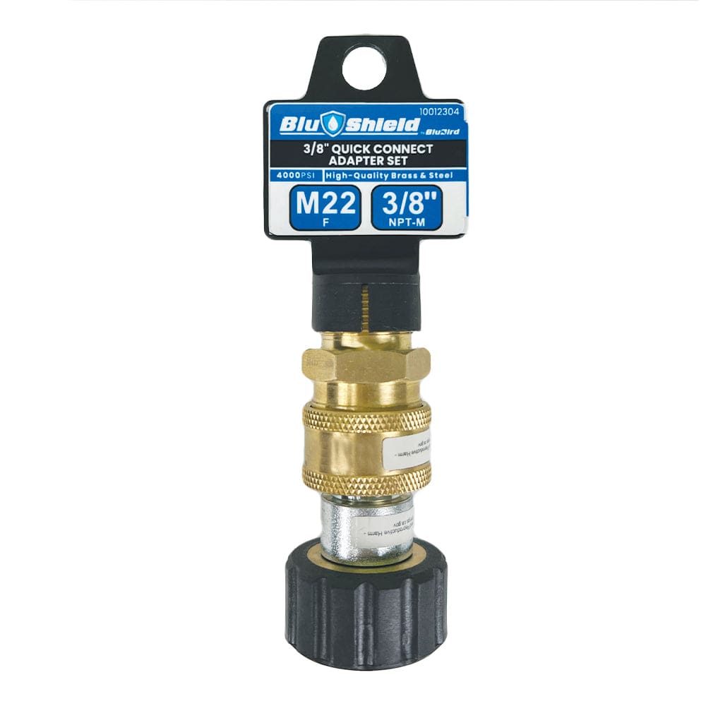 BluShield 1/4" High Pressure Hose Quick Connect Kit