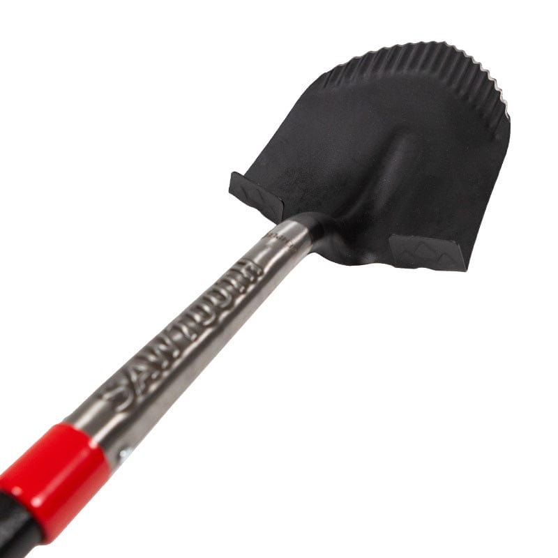 Gemplers Sawtooth Round Point Shovel with D-Grip