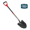 Gemplers Sawtooth Roundpoint Shovel with D-Grip