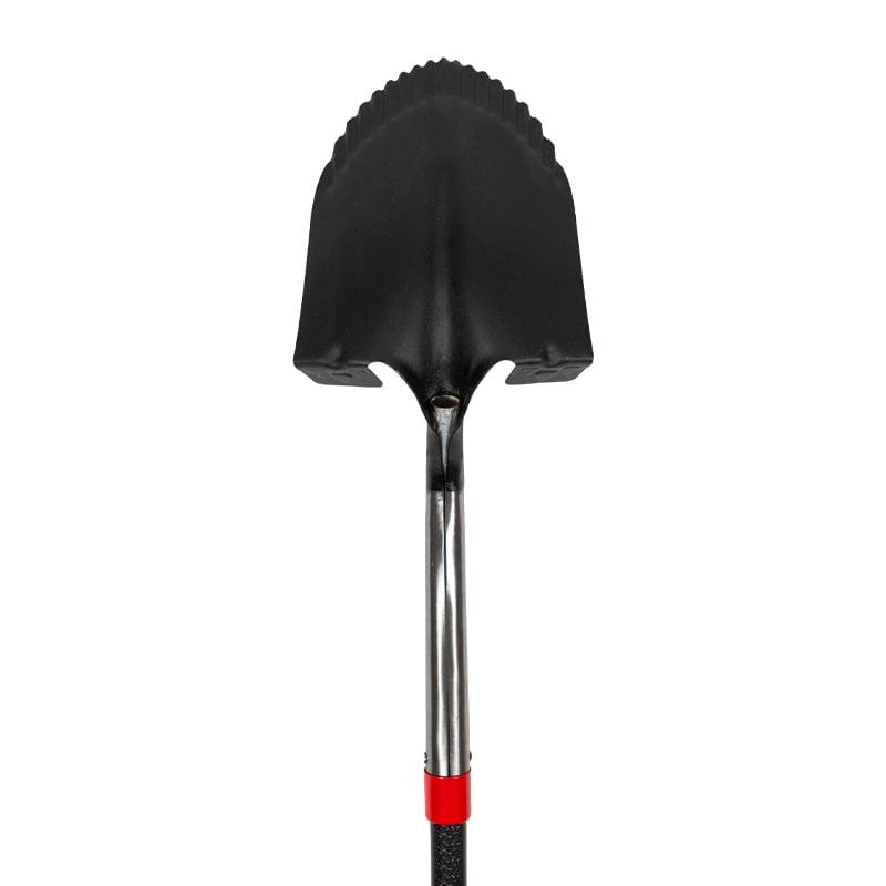 Gemplers Sawtooth Round Point Shovel with D-Grip