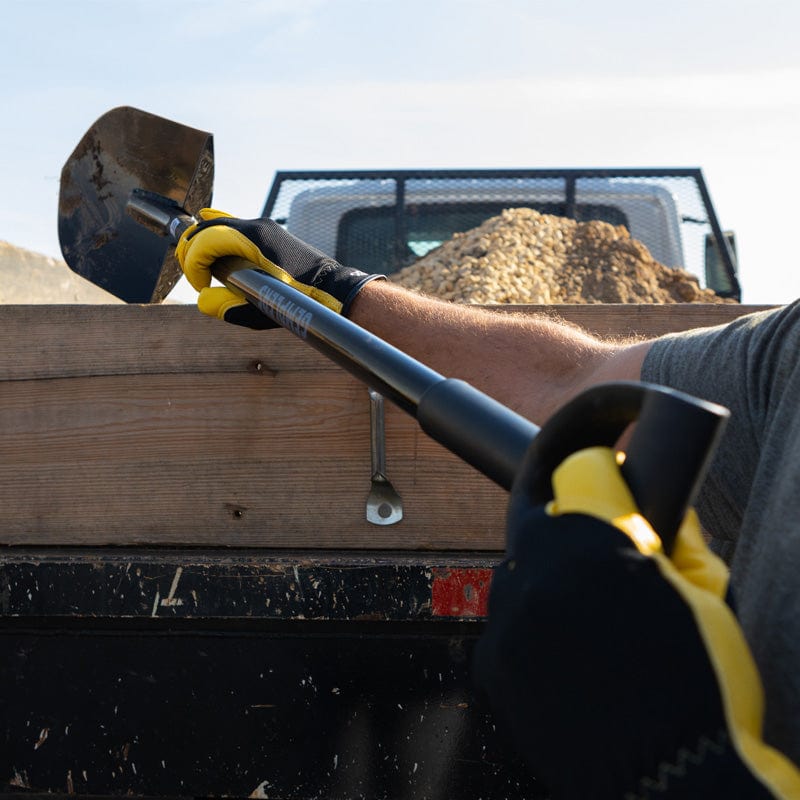 Gemplers All-Steel Round Point Shovel with D-Grip Handle