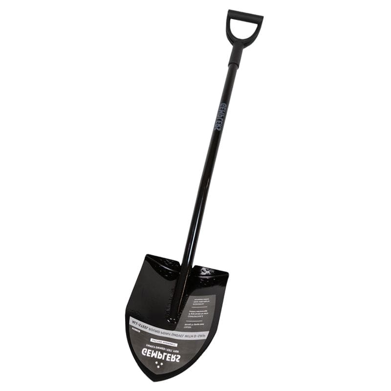 Gemplers All-Steel Round Point Shovel with D-Grip Handle