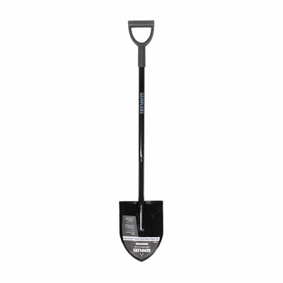 Gemplers All-Steel Round Point Shovel with D-Grip Handle