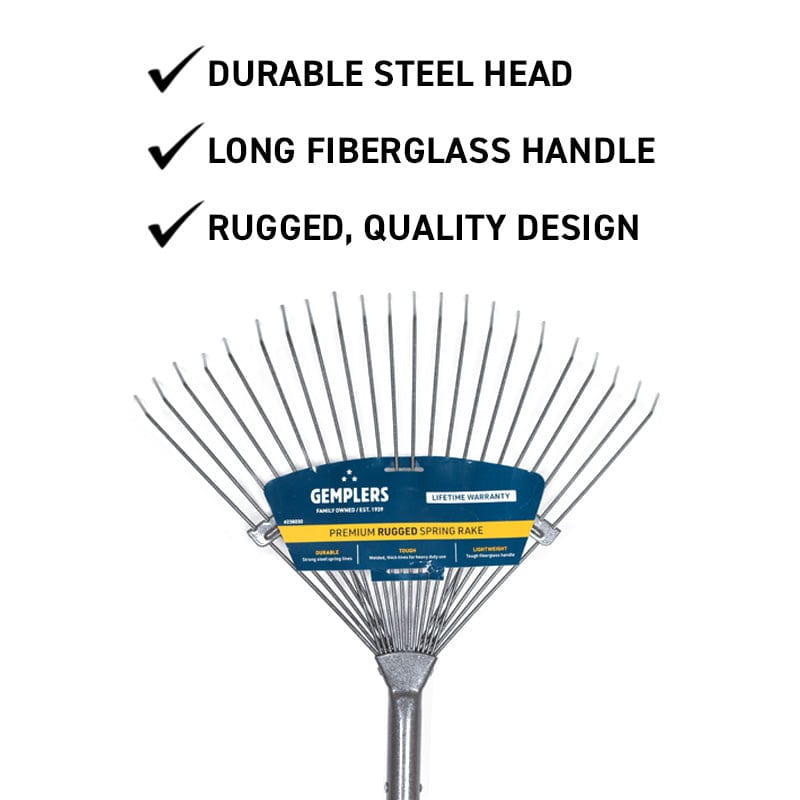 Gemplers 22-Tine Thatching Lawn Rake