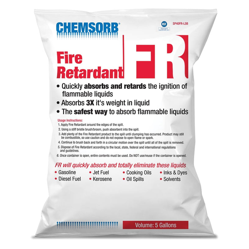 CHEMSORB™ FR - Flammable Liquid Retardant Absorbent