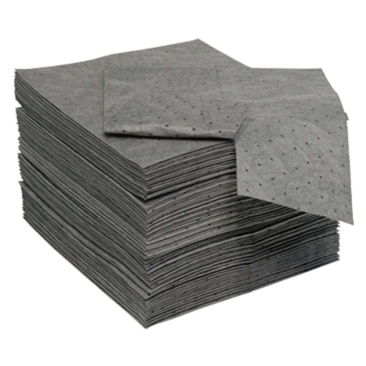 Spilfyter Medium-Duty Single-Ply Universal Sorbent Pads