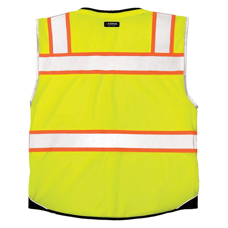 Kishigo Black Series Black Bottom Safety Vest