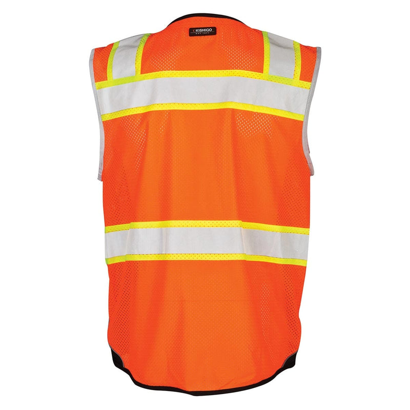 Kishigo Black Series Black Bottom Safety Vest