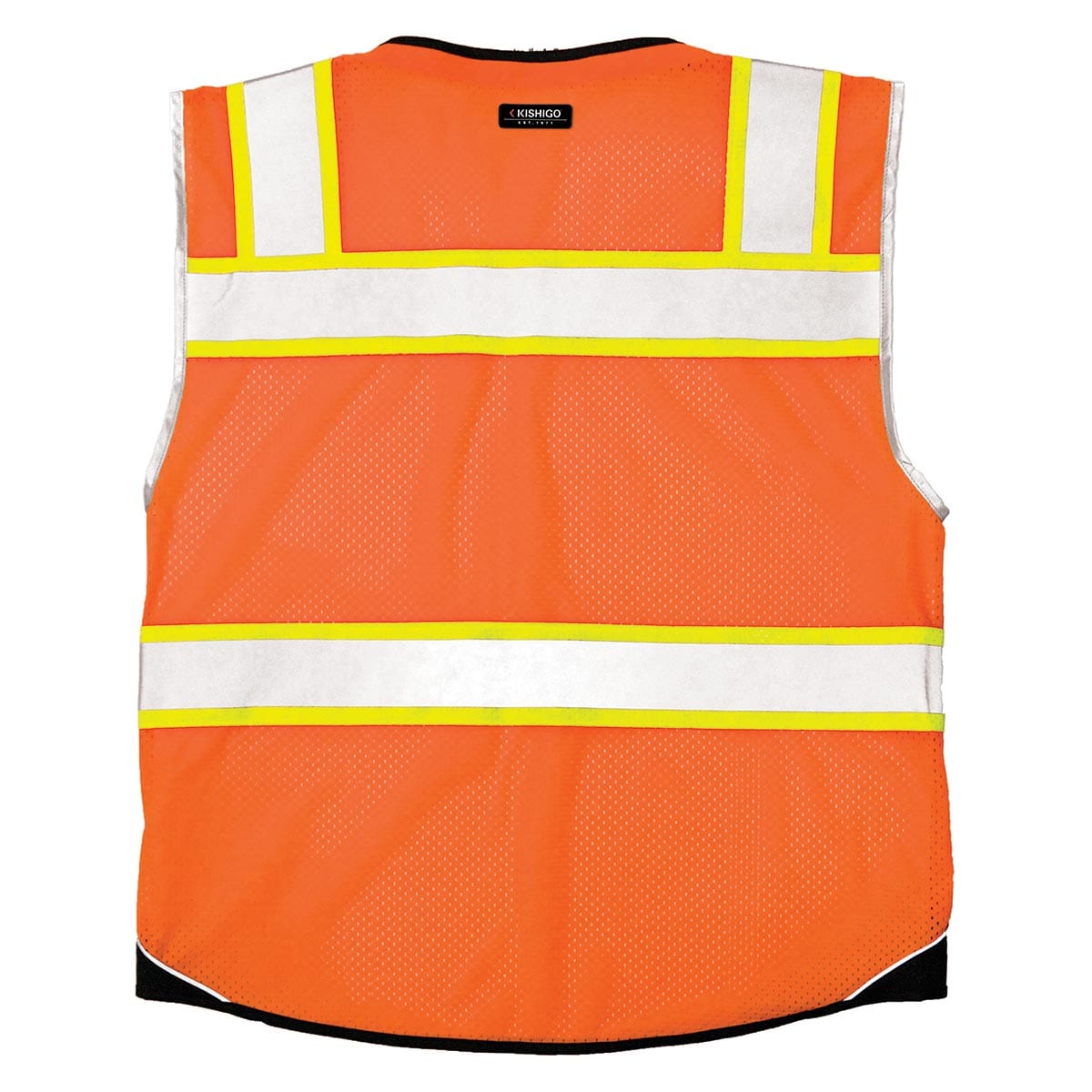 Kishigo Black Series Black Bottom Safety Vest