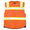 Kishigo Black Series Black Bottom Safety Vest