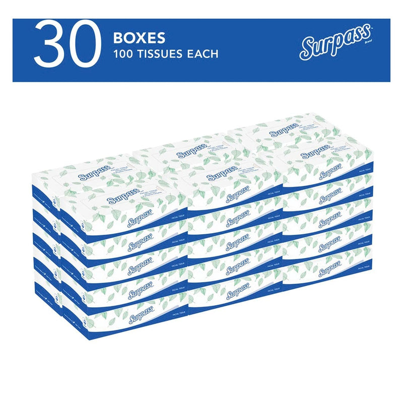 Surpass Facial Tissues | 30 boxes