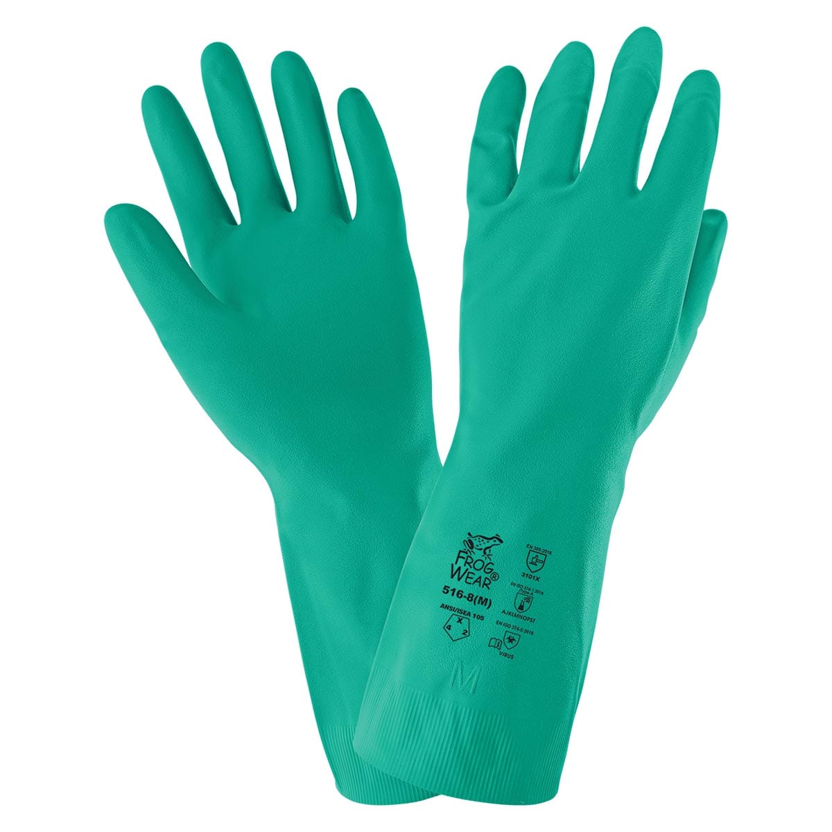 FrogWear® 16-mil Unlined Chemical Resistant Nitrile Glove