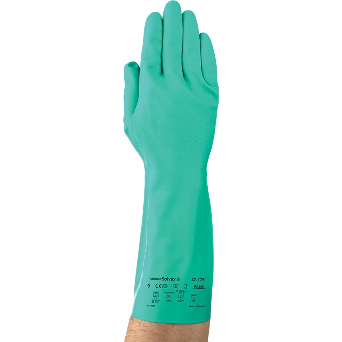 Ansell Alphatec Solvex Chemical Gloves 37-175