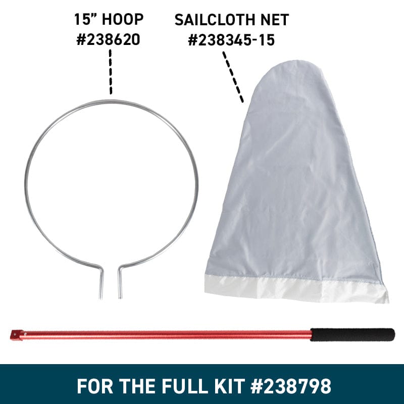 Gemplers Aluminum Sweep Net Handle