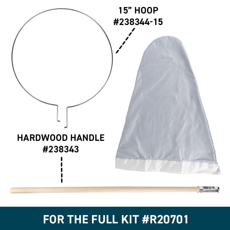 Gemplers 15"-dia. Sailcloth Sweep Net Bag