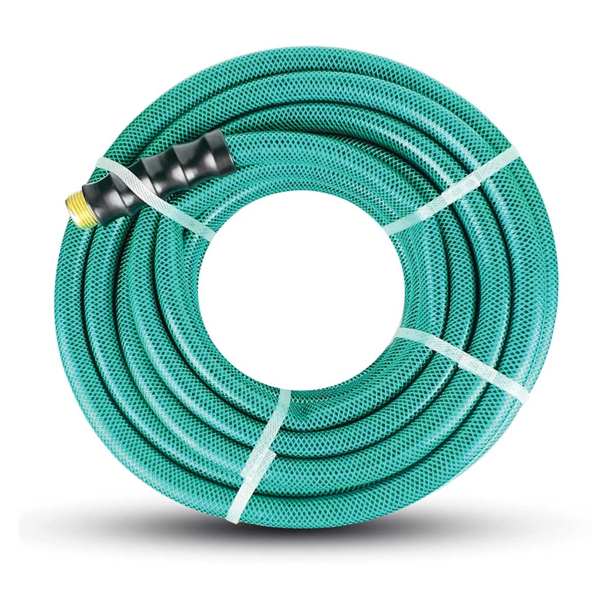 Kink-resistant polyester watering hose for industrial and commercial applications.