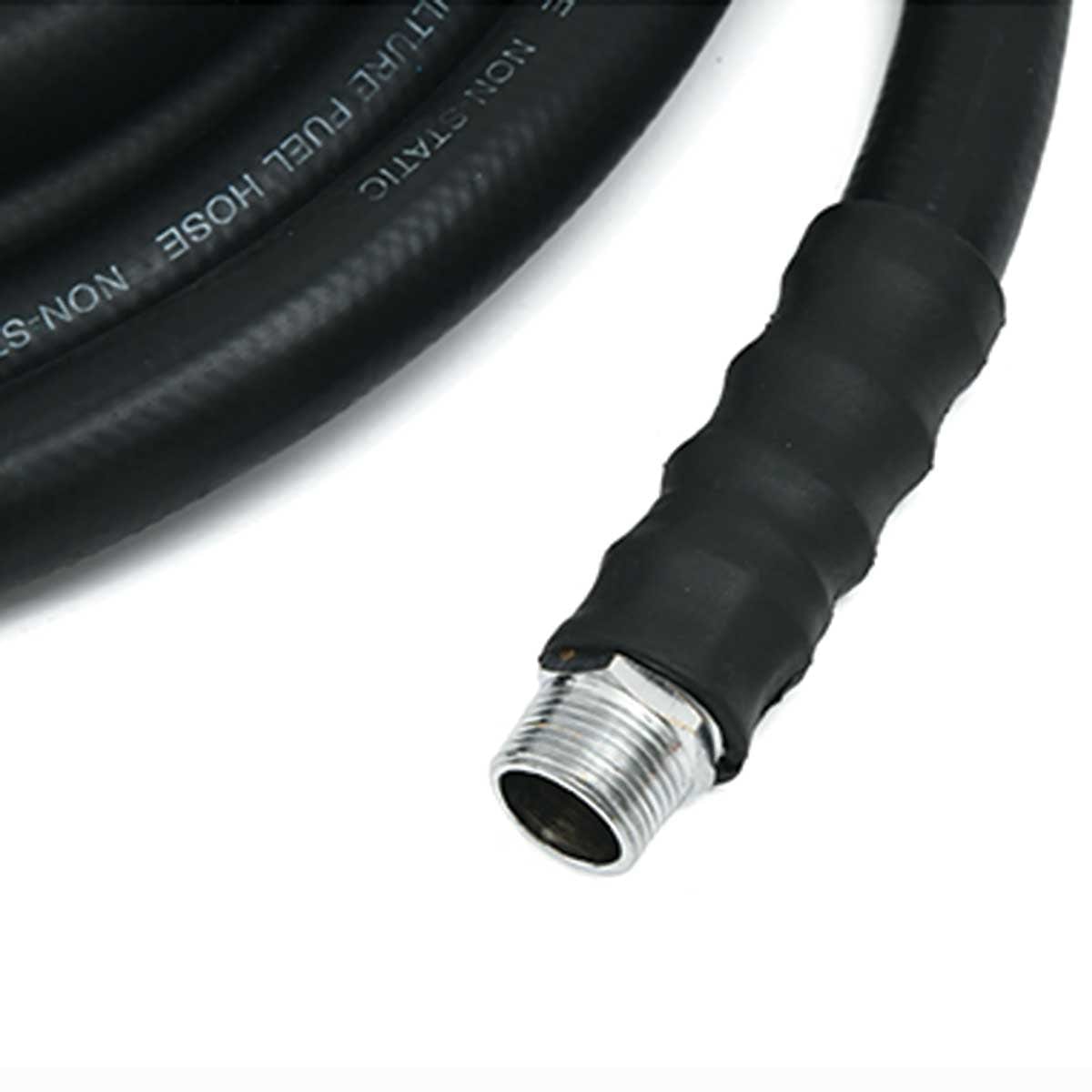 OilShield Rubber Farm Fuel Transfer Hose with Static Wire