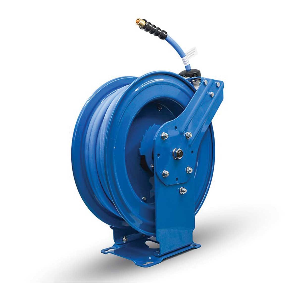 BluBird Rubber Air Hose Reel Dual Arm Assembly