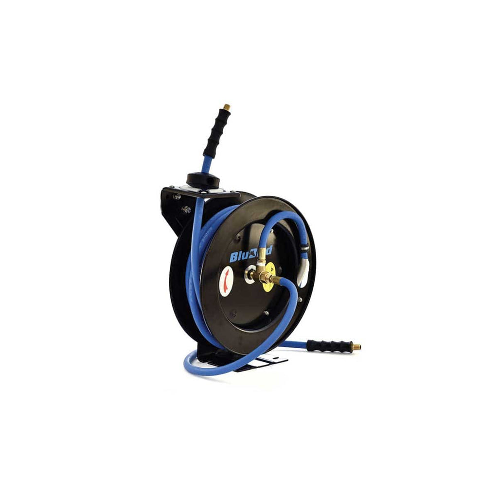 BluBird Rubber Air Hose Reel Heavy Duty Single Arm Assembly
