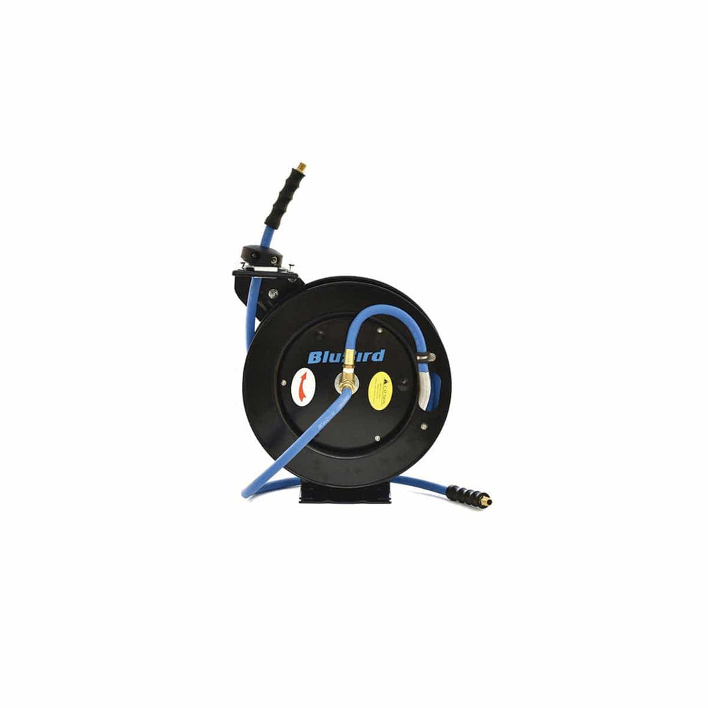 BluBird Rubber Air Hose Reel Heavy Duty Single Arm Assembly