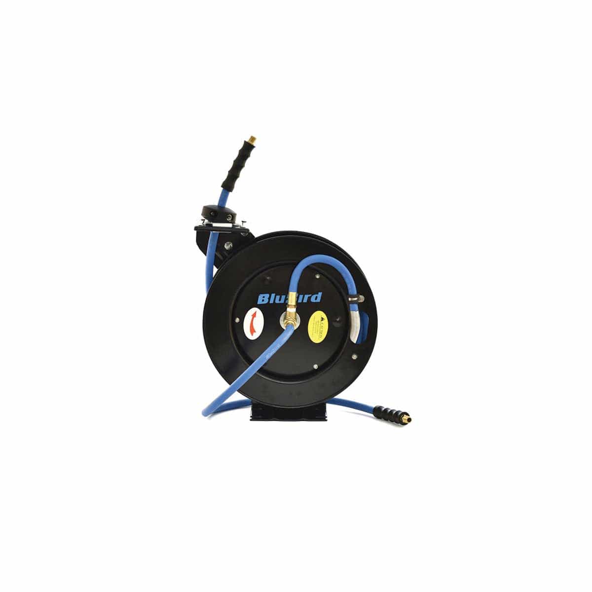 BluBird Rubber Air Hose Reel Heavy Duty Single Arm Assembly