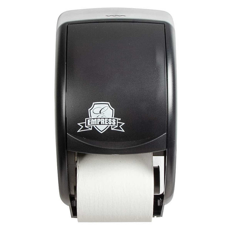 Empress Double Standard Roll Toilet Paper Dispenser