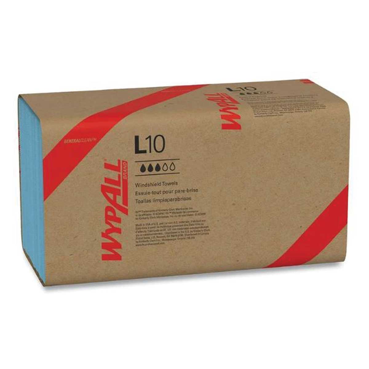 WypAll L10 Windshield Towels | 10 Pack