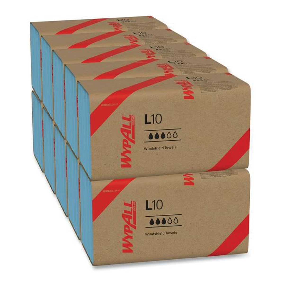 WypAll L10 Windshield Towels | 10 Pack