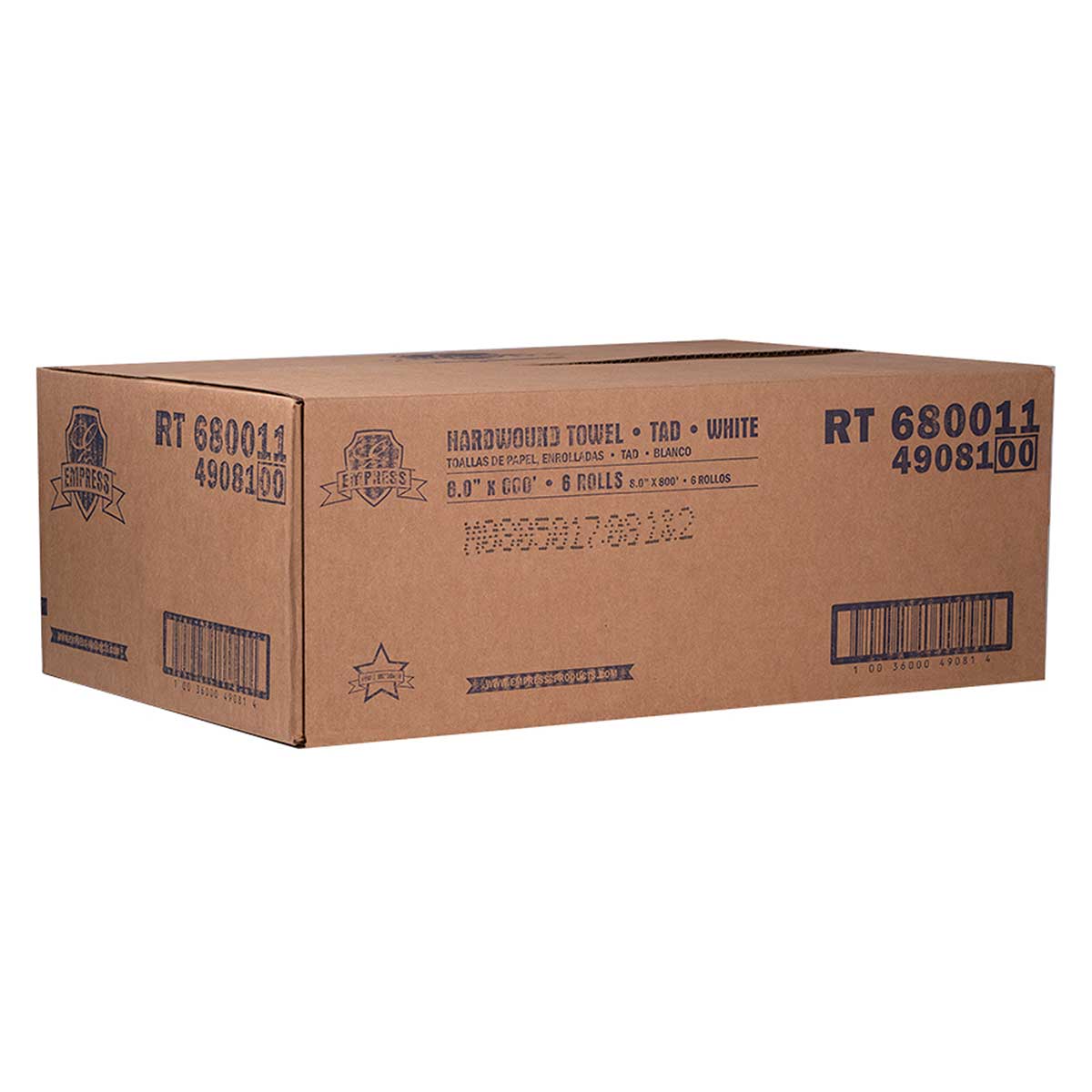 Empress TAD Premium Hardwound Towel | 6 Rolls