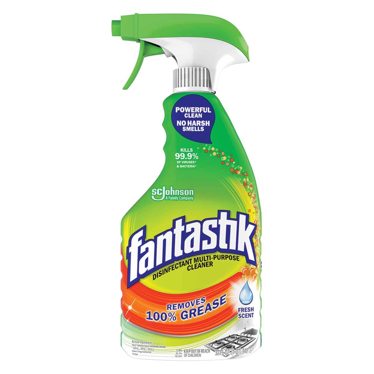 Fantastik Fresh Scent All-Purpose Cleaner | 8 Count