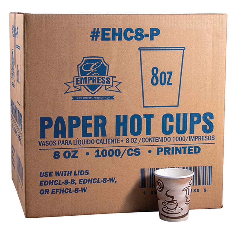 Empress Print Paper Hot Cup