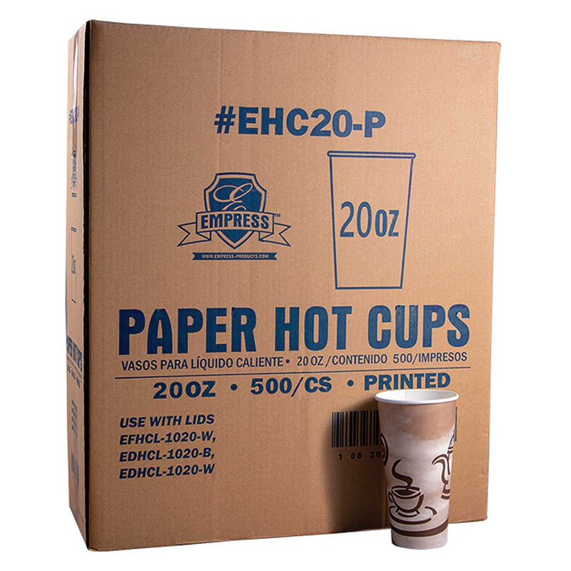 Empress Print Paper Hot Cup