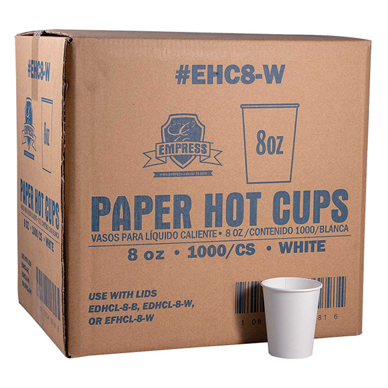 Empress White Paper Hot Cup