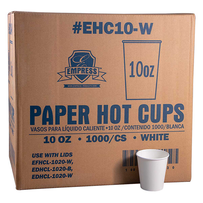 Empress White Paper Hot Cup