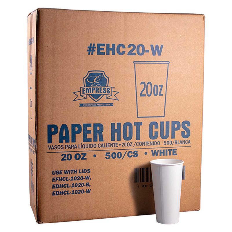 Empress White Paper Hot Cup
