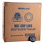 Empress Dome Lid for 8 oz Paper Hot Cup