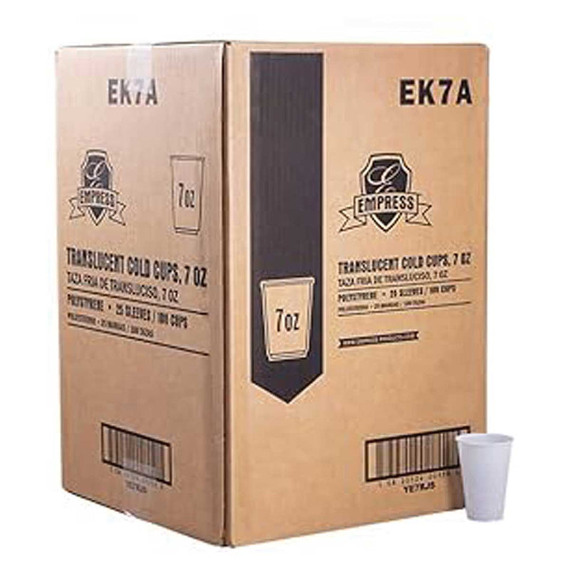 Empress Translucent Polystyrene Cold Cup