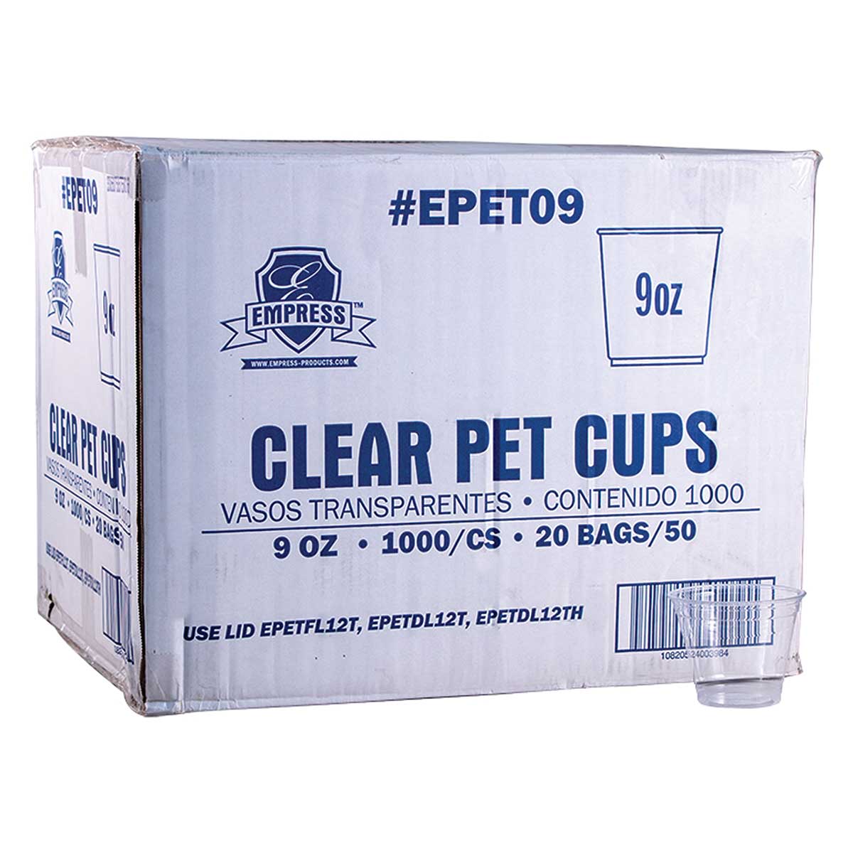 Empress PET Clear Cup