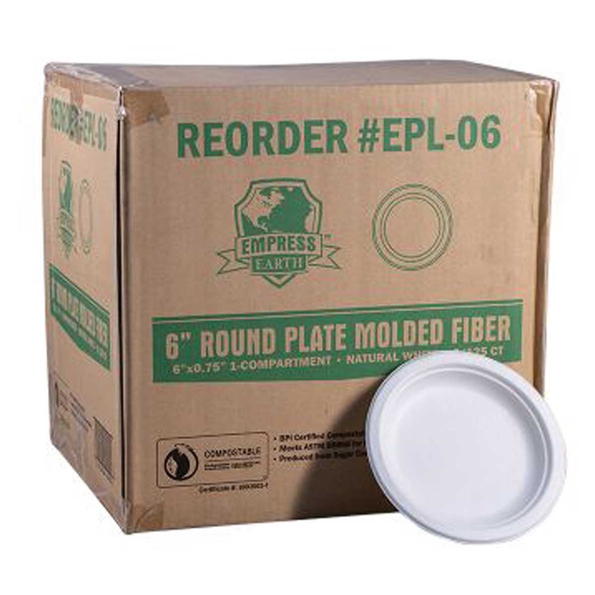 Empress Earth Heavy Weight Molded Fiber Plates