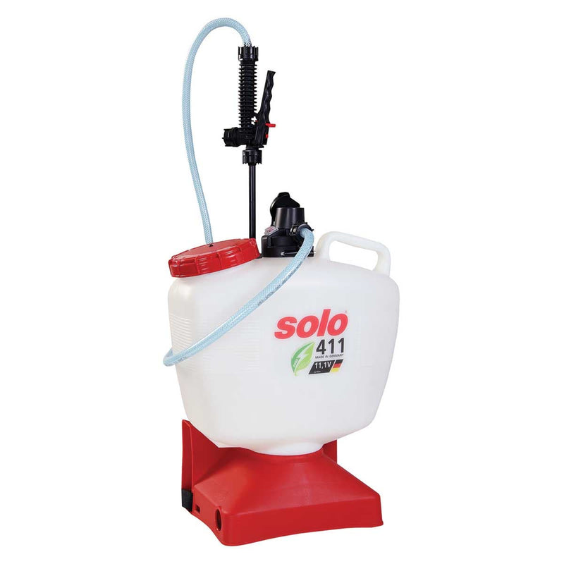 battery garden sprayer Solo 411 3-Gallon Battery-Powered Backpack Sprayer