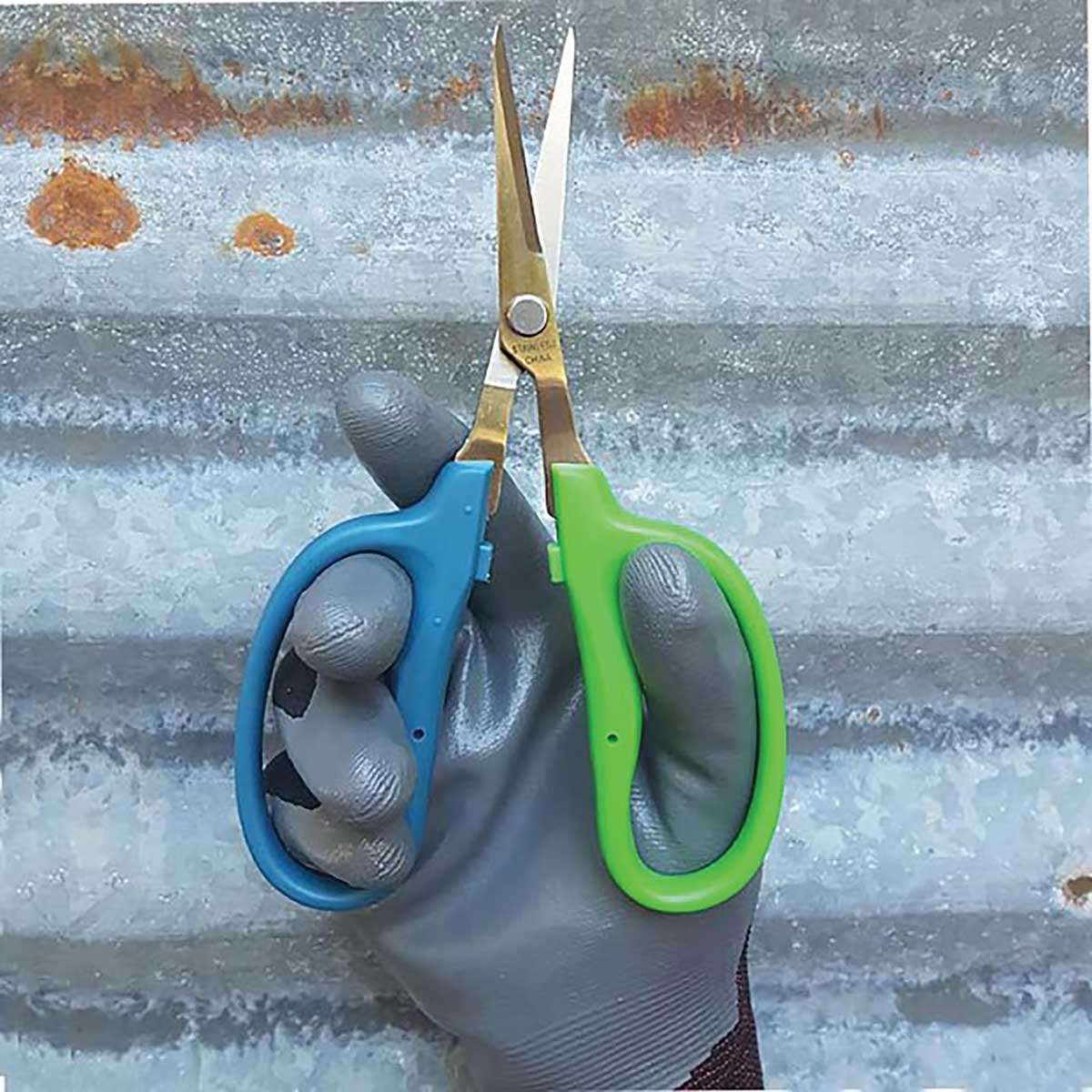 Green Scissor SPX420 Uncoated Scissors | Curved