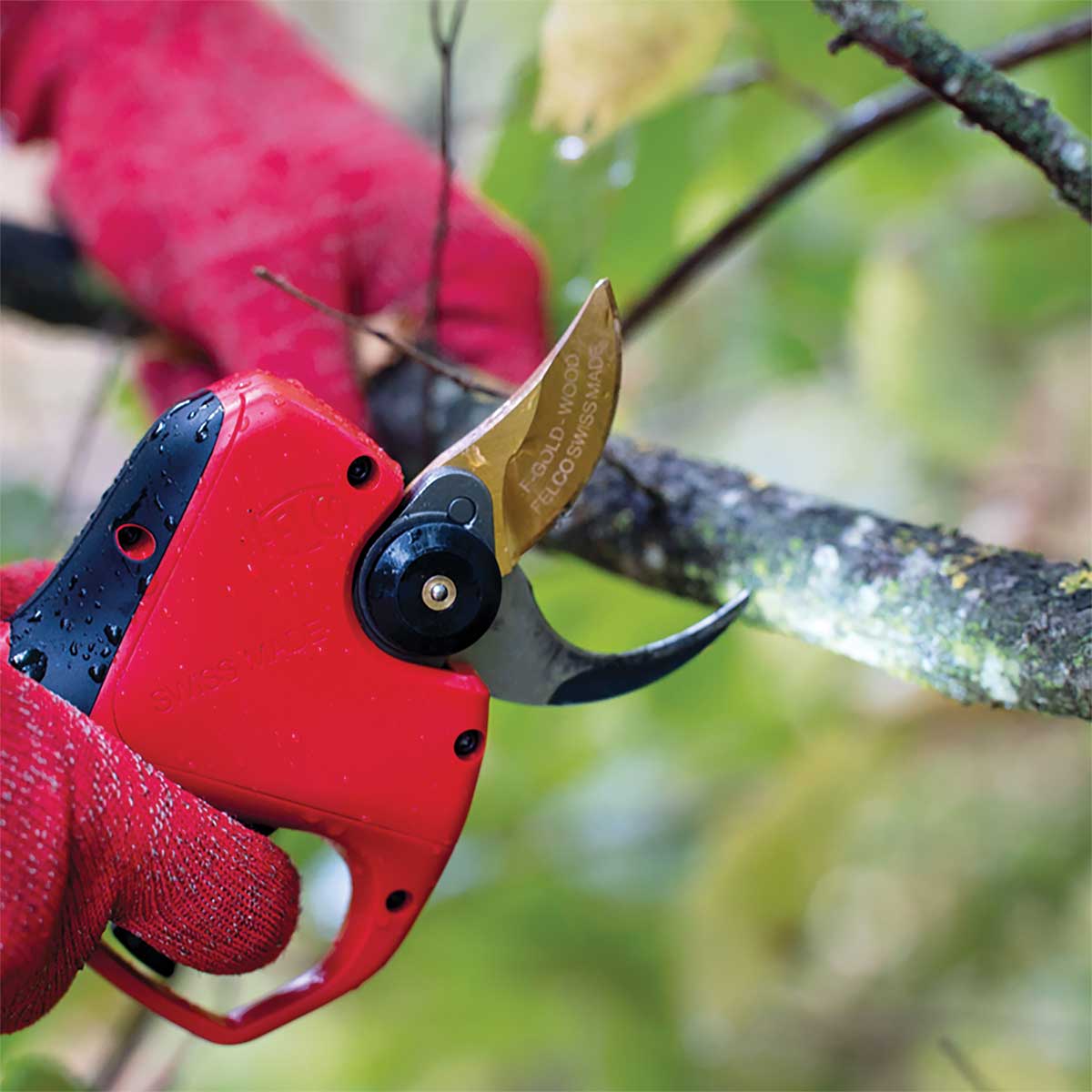 FELCO 834W Cordless Pruning Shears Wood Kit with Battery