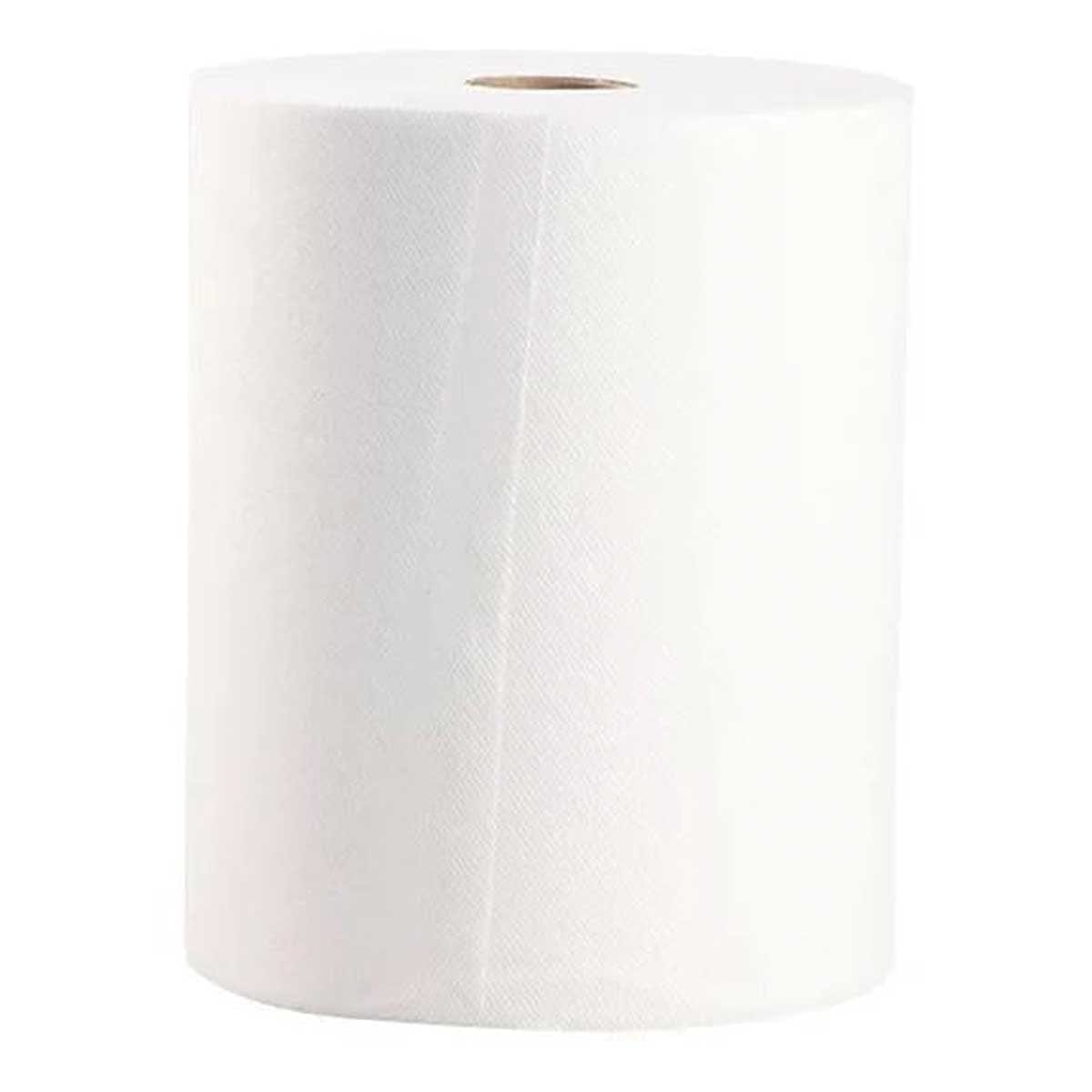 Empress TAD 10" Bleached White Premium Hardwound Towel |  6 Rolls