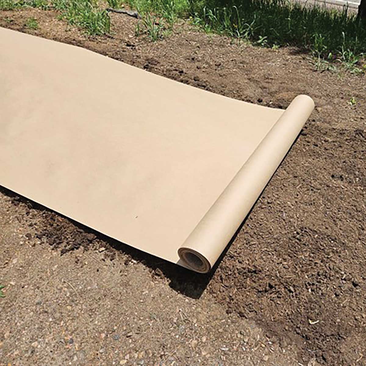 EcoMulch Organic Paper Weed Barrier