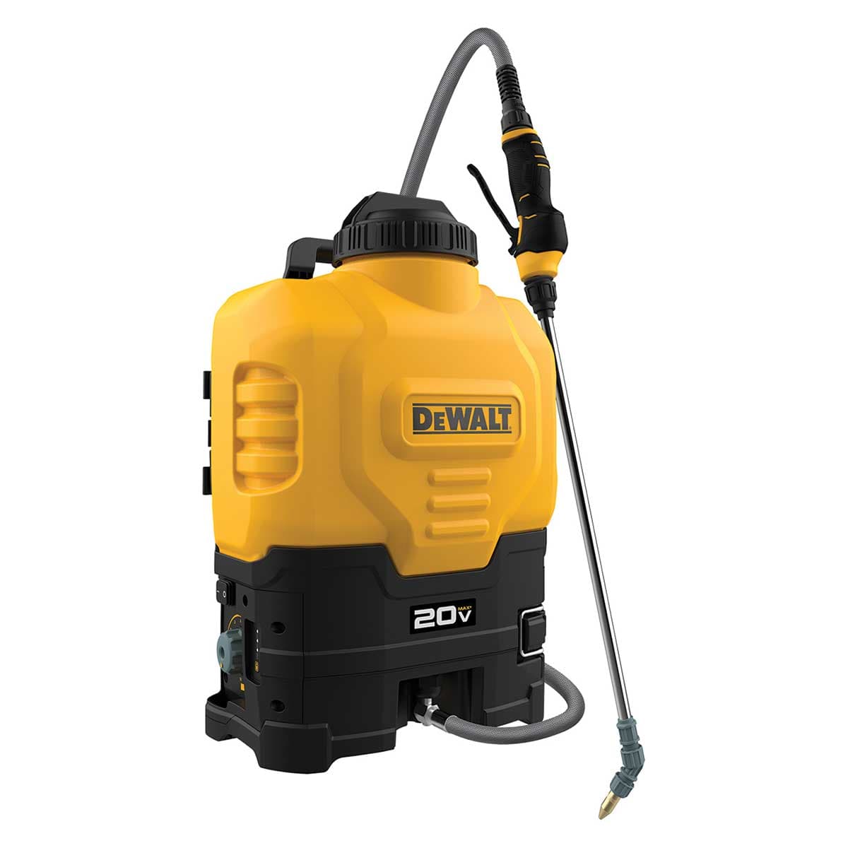 DEWALT® 20V Max 4-Gallon Variable Flow Backpack Sprayer with 2.0Ah Battery & Charger