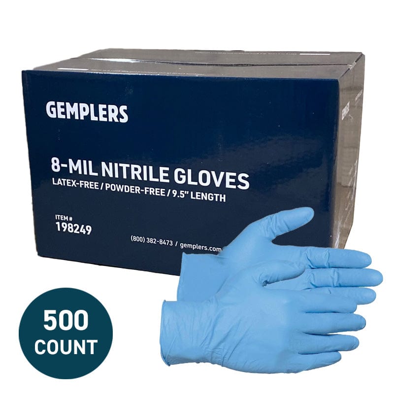 Gemplers 8-mil Nitrile Gloves | 500 Count