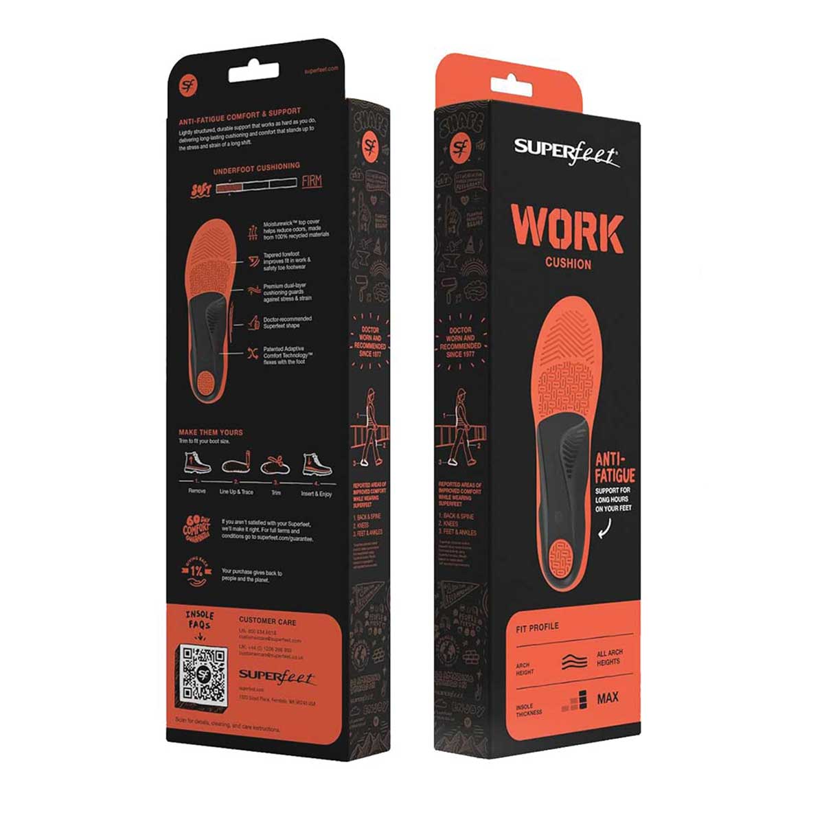 SuperFeet Work Cushion Insoles